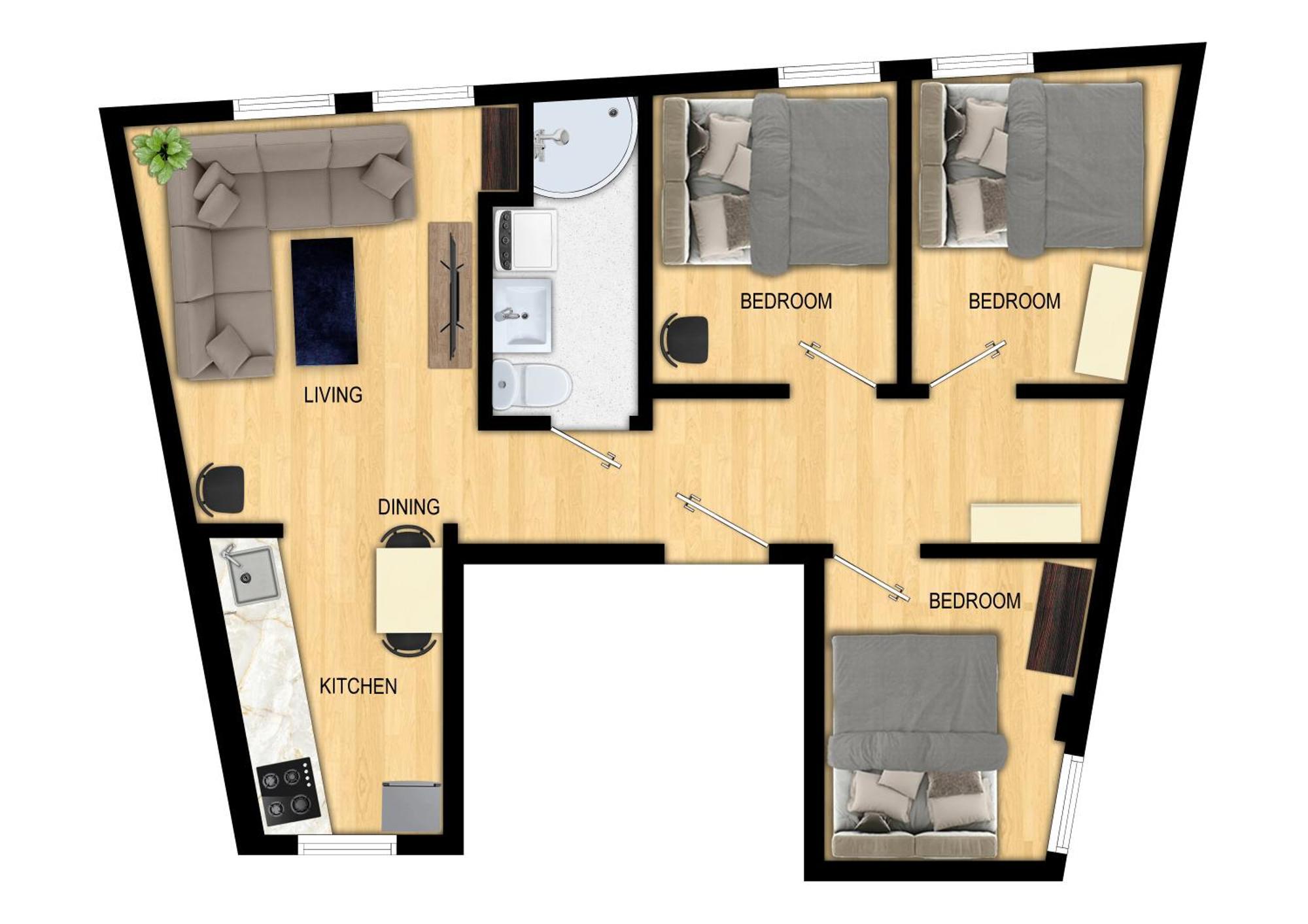 Appartement Family Friendly 3Br - Quiet Area - Behind Bryggen à Bergen Extérieur photo